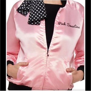 Spirit Halloween “Pink Sweeties” Grease Inspired Jacket Adult Small